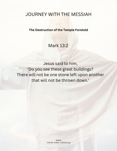 Journey with the Messiah - Mark 13.2 pdf
