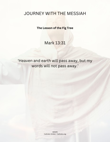 Journey with the Messiah - Mark 13.31 pdf