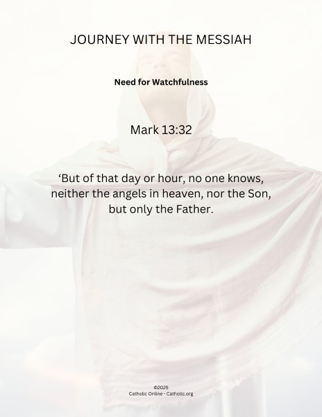 Journey with the Messiah - Mark 13.32 pdf