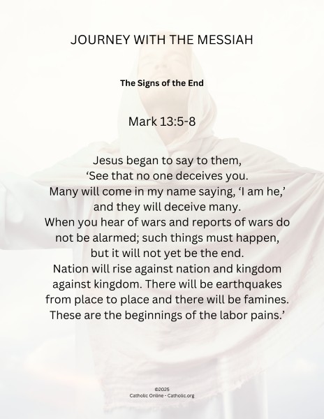 Journey with the Messiah - Mark 13.5-8 pdf