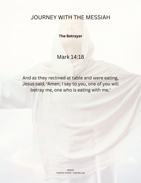 Journey with the Messiah - Mark 14.18 pdf