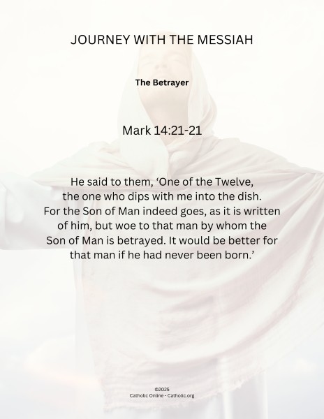 Journey with the Messiah - Mark 14.20-21 pdf