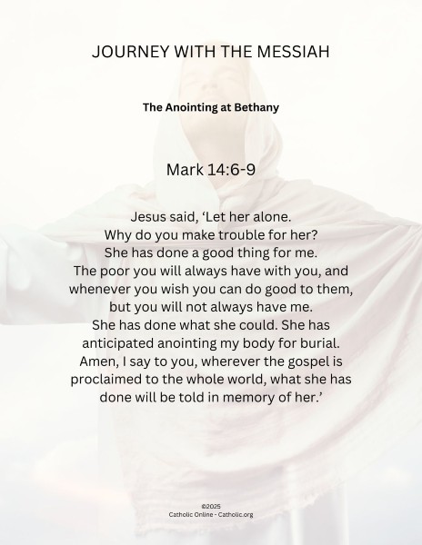 Journey with the Messiah - Mark 14.6-9 pdf