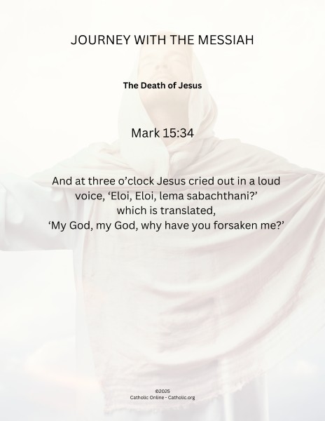 Journey with the Messiah - Mark 15.34 pdf