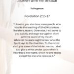 Journey with the Messiah - Revelation 2.15.17 pdf