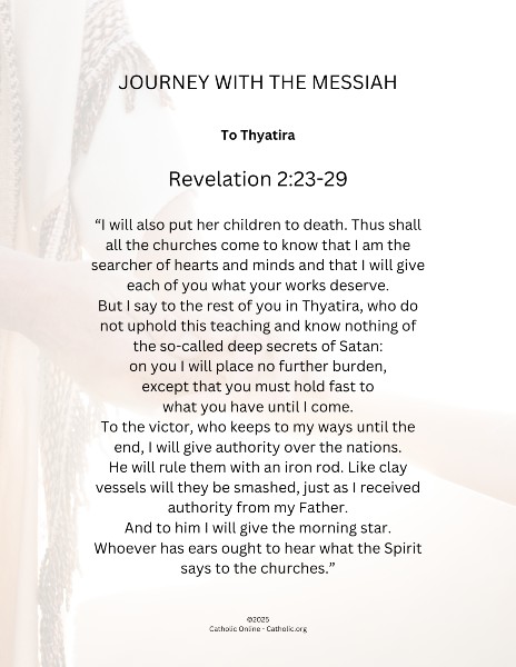 Journey with the Messiah - Revelation 2.23-29 pdf