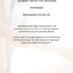 Journey with the Messiah - Revelation 22.14-16 pdf