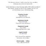 Advent Wreath and Candle colours pdf