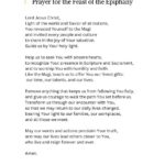 Prayer for the Feast of the Epiphany pdf