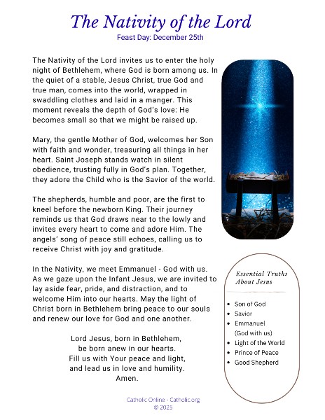 The Nativity of the Lord pdf