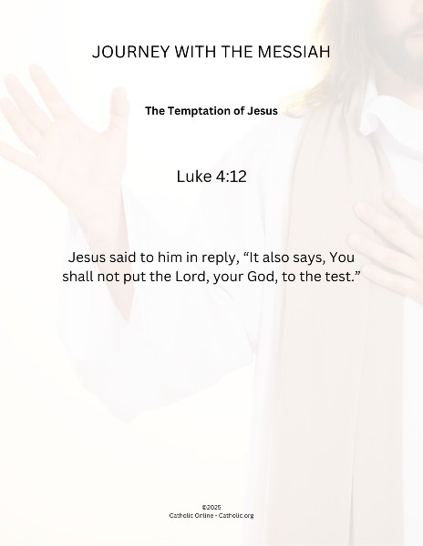 Journey with the Messiah - Luke 4.12 pdf