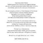 Prayer to St. Blaise pdf