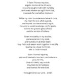 Prayer to St. Thomas Aquinas pdf