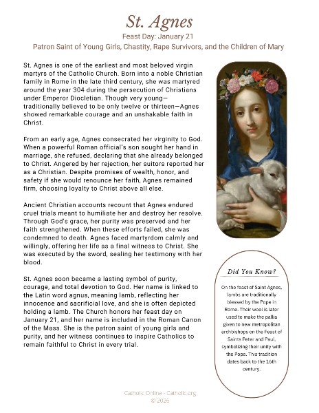 St Agnes Bio pdf