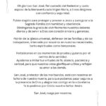 Oración a San José - Prayer to Saint Joseph in Spanish pdf