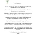 Oracion de Pascua - Easter Prayer in Spanish PDF