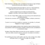 Oración para la Solemnidad de la Anunciación del Señor - Prayer for the Solemnity of the Annunciation of the Lord in Spanish pdf