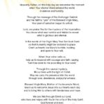 Prayer for the Solemnity of the Annunciation of the Lord pdf