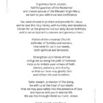 Prayer to Saint Joseph pdf
