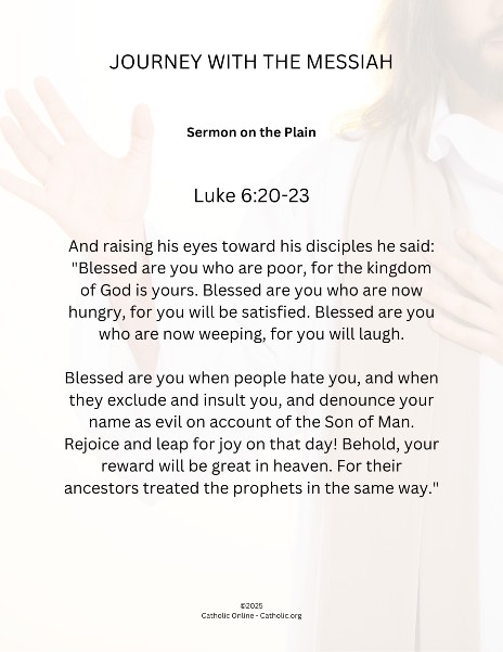Journey with the Messiah - Luke 6.20-23 pdf