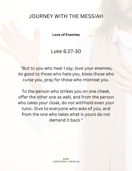 Journey with the Messiah - Luke 6.27-30 pdf