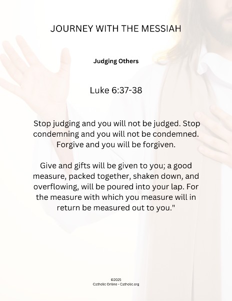 Journey with the Messiah - Luke 6.37-38 pdf