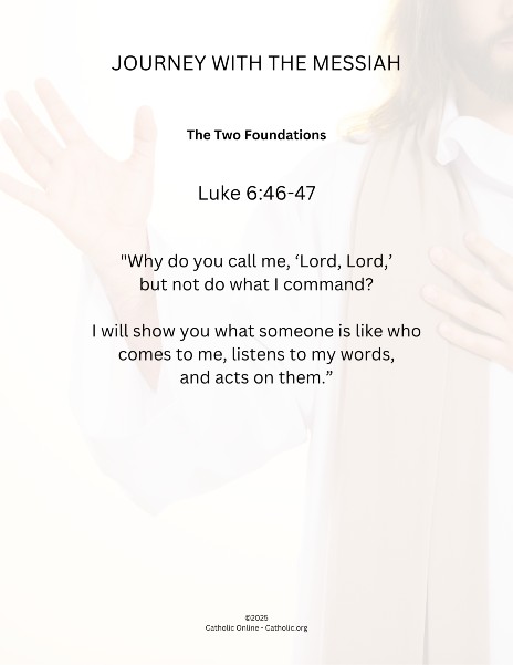 Journey with the Messiah - Luke 6.46-47 pdf