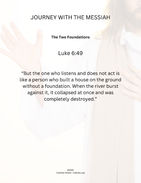 Journey with the Messiah - Luke 6.49 pdf