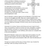 A Prayer to saint benedict pdf