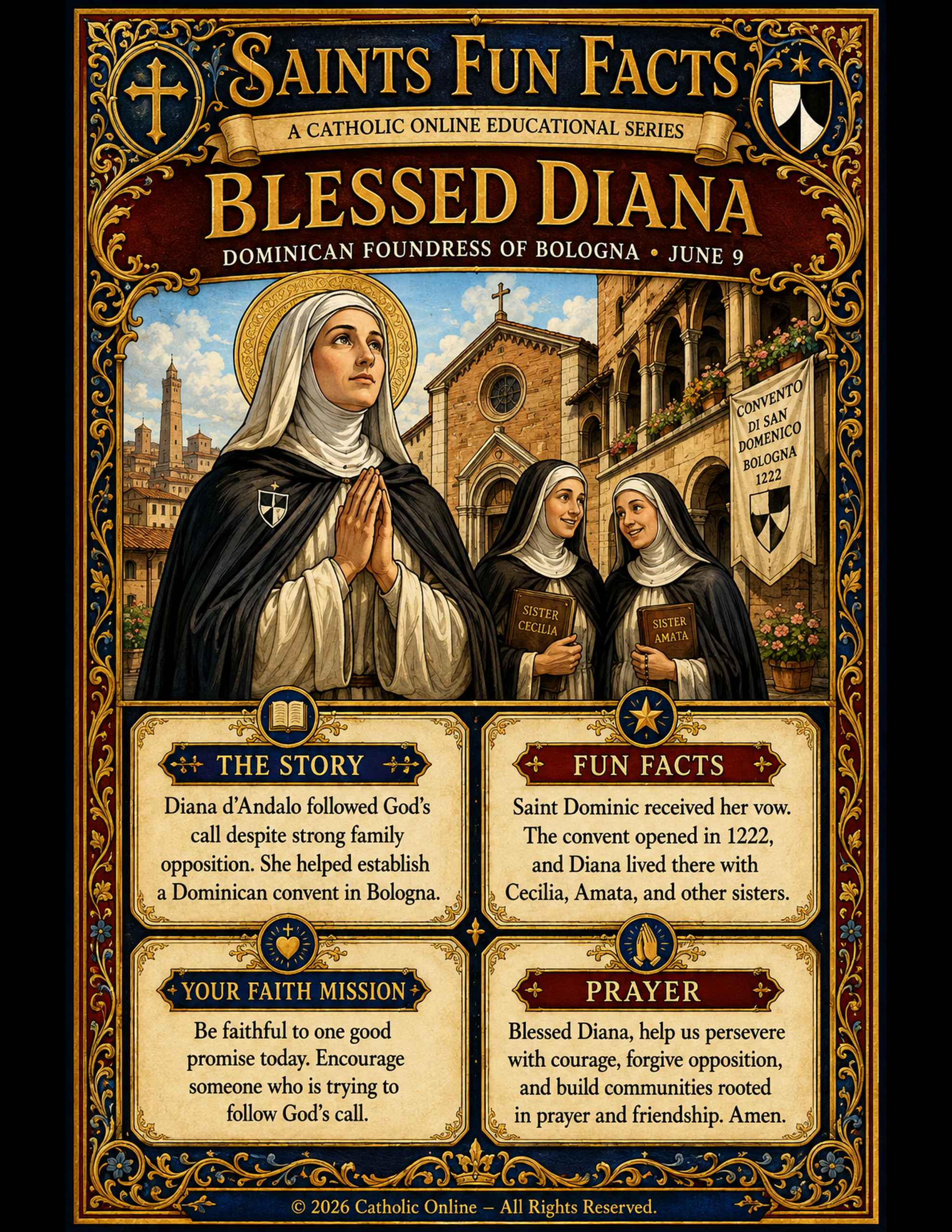 Bl. Diana Fun Fact Image