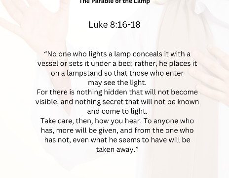 Journey with the Messiah - Luke 8.16-18 pdf