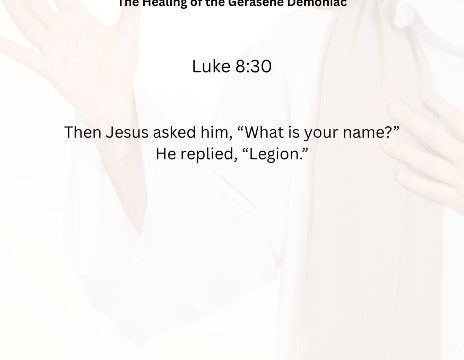 Journey with the Messiah - Luke 8.30 pdf