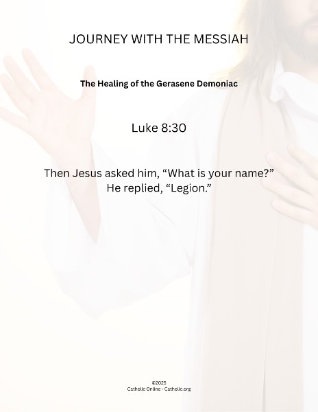 Journey with the Messiah - Luke 8.30 pdf