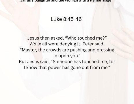 Journey with the Messiah - Luke 8.45-46 pdf