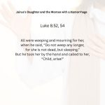 Journey with the Messiah - Luke 8.52, 54 pdf