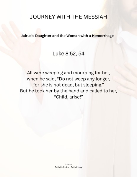 Journey with the Messiah - Luke 8.52, 54 pdf