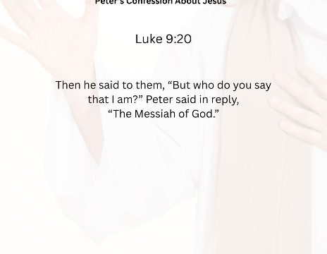 Journey with the Messiah - Luke 9.20 pdf