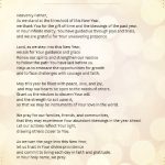 New Year Prayer for Renewal and Blessing PDF