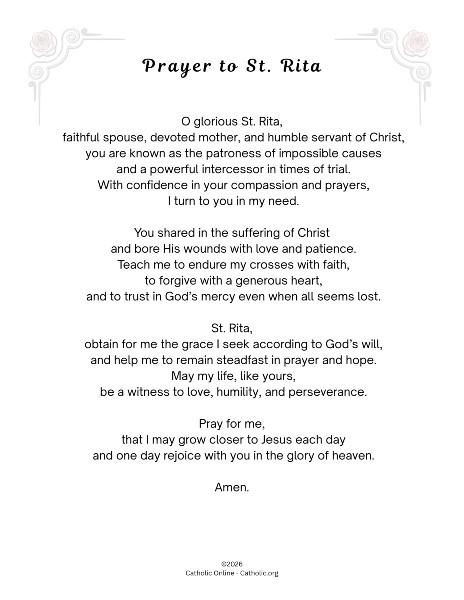 Prayer to St. Rita pdf