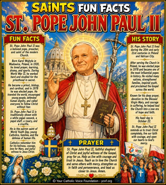 Saint Fun Facts - St. Pope John Paul II PDF