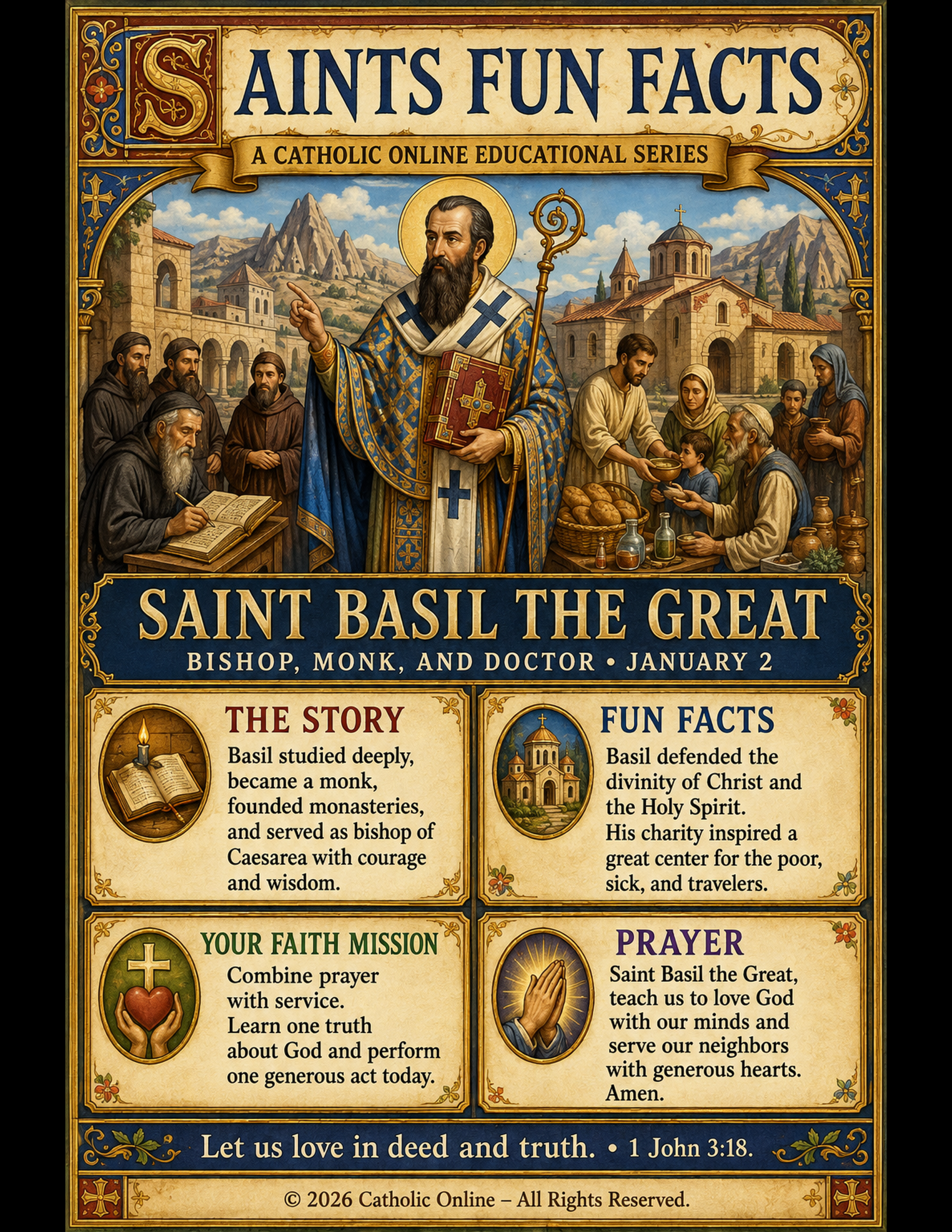 St. Basil the Great Fun Fact Image