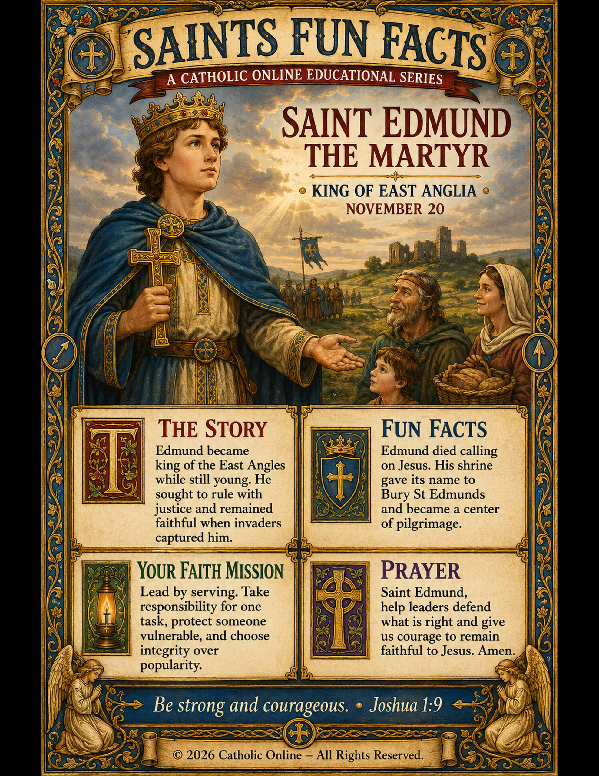 St. Edmund the Martyr Fun Fact Image