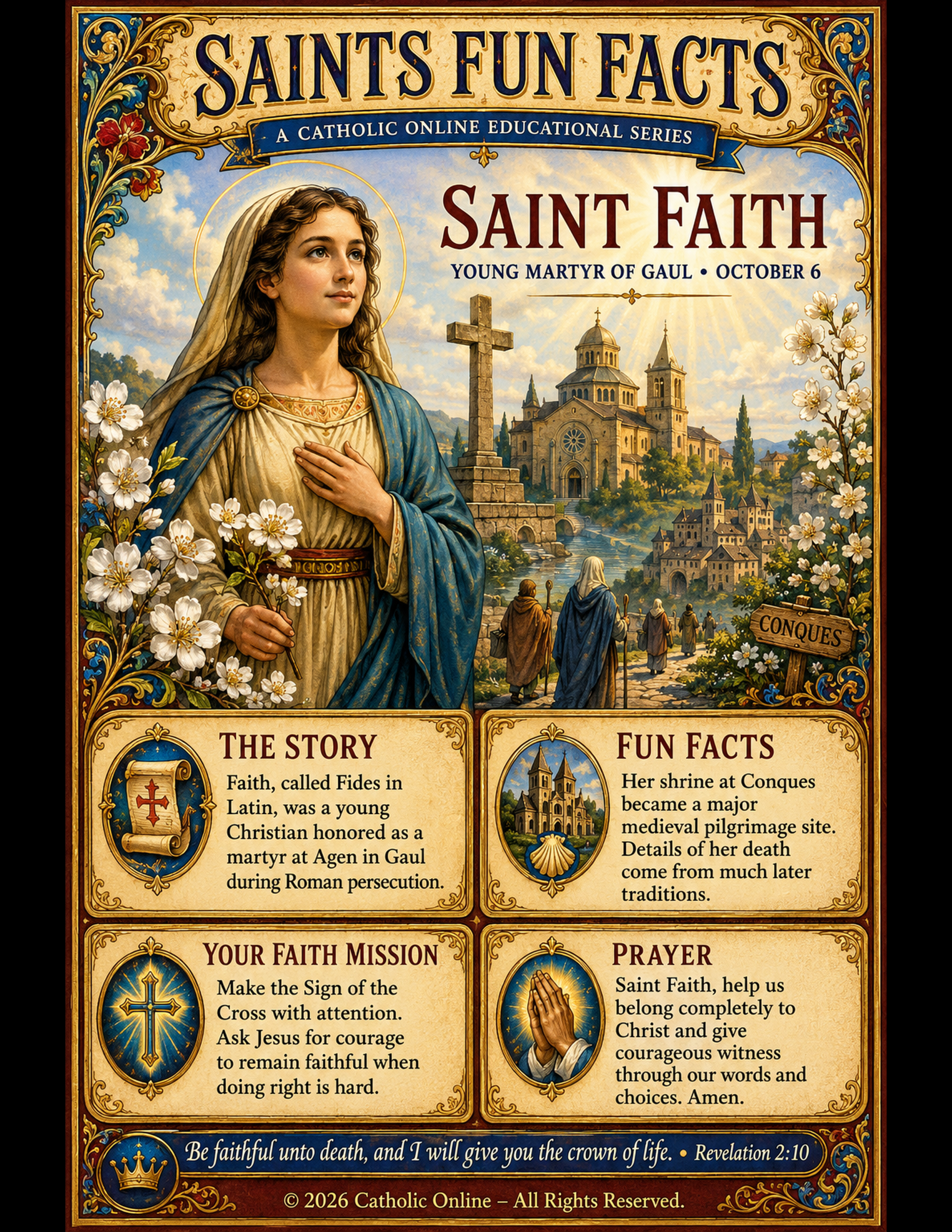 St. Faith Fun Fact Image