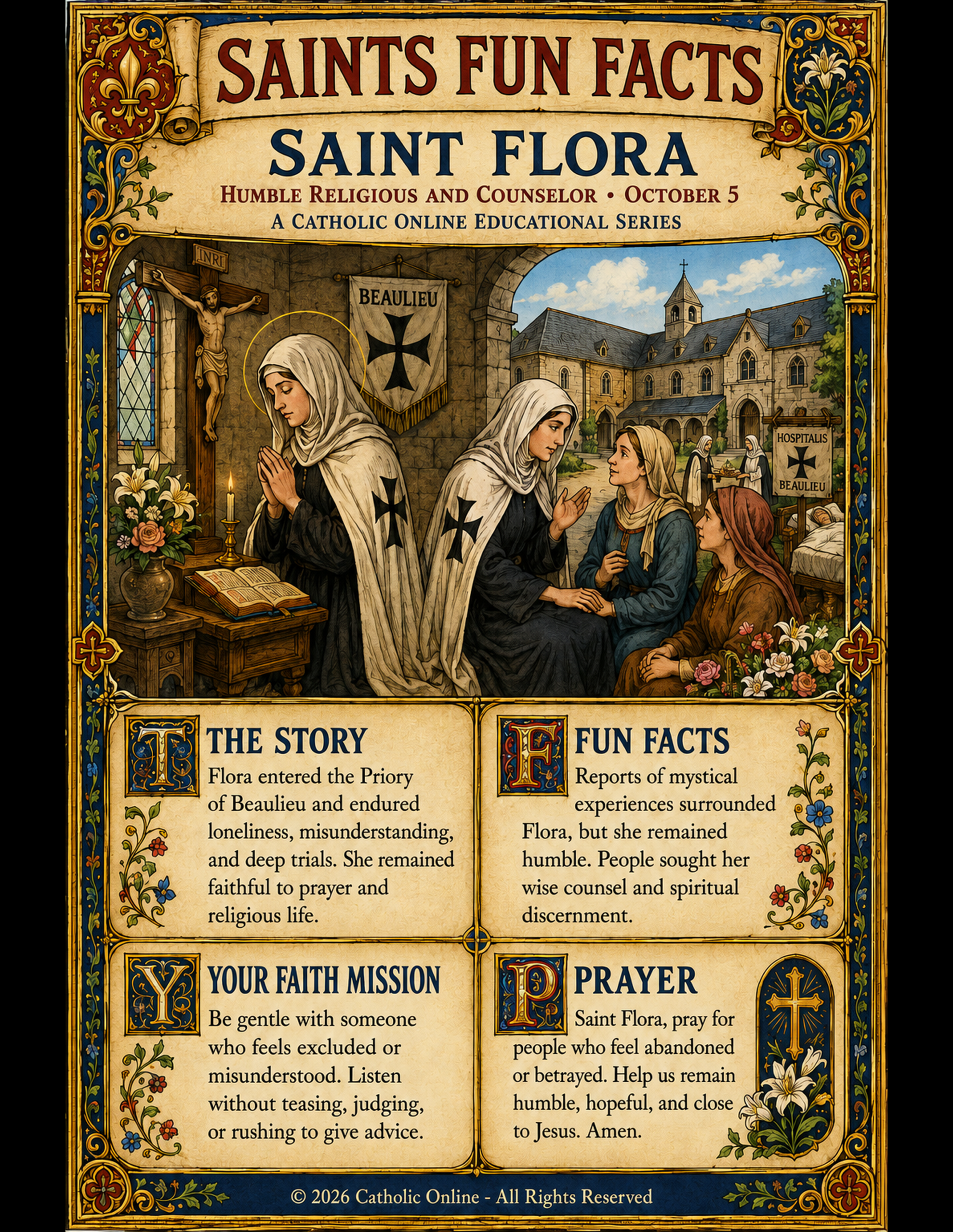 St. Flora Fun Fact Image