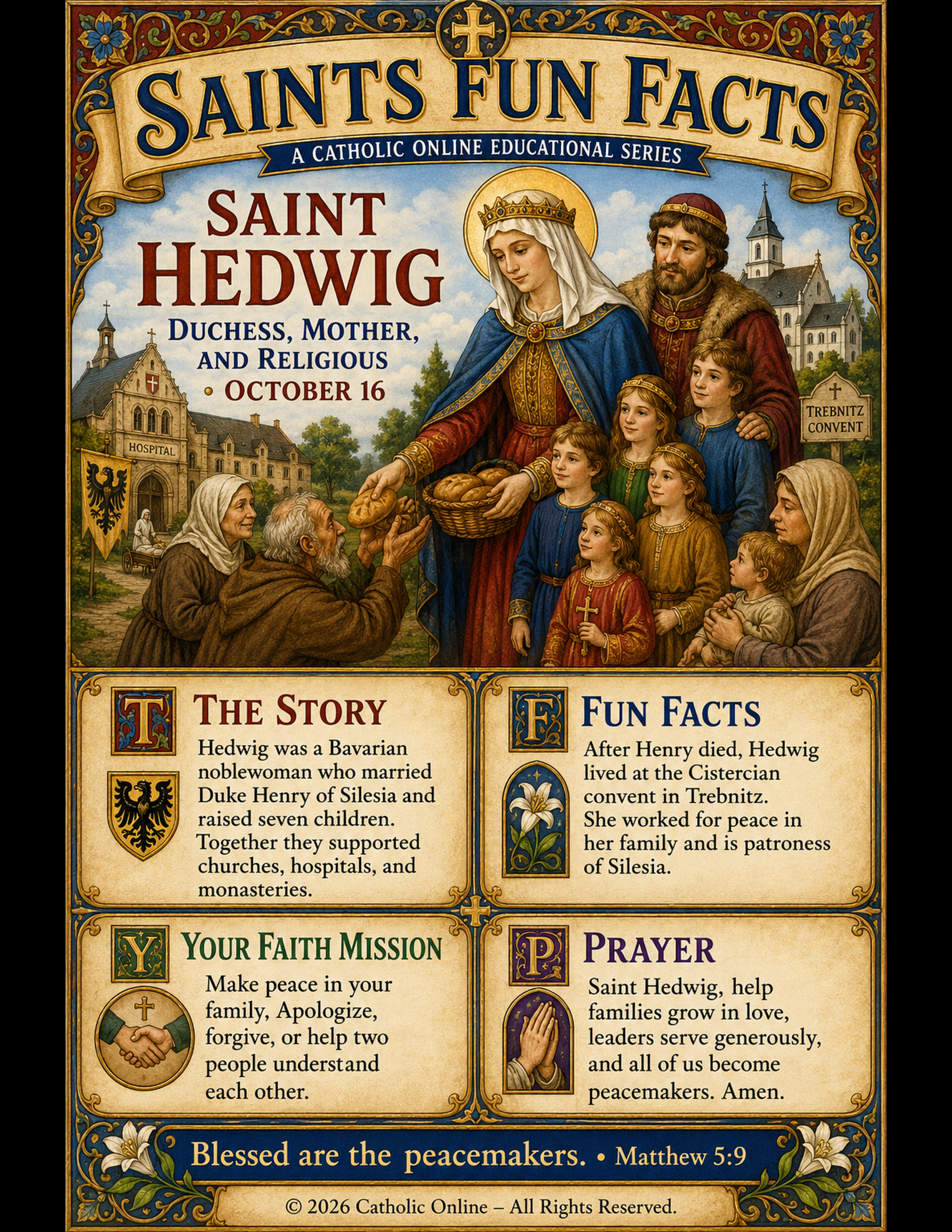 St. Hedwig Fun Fact Image