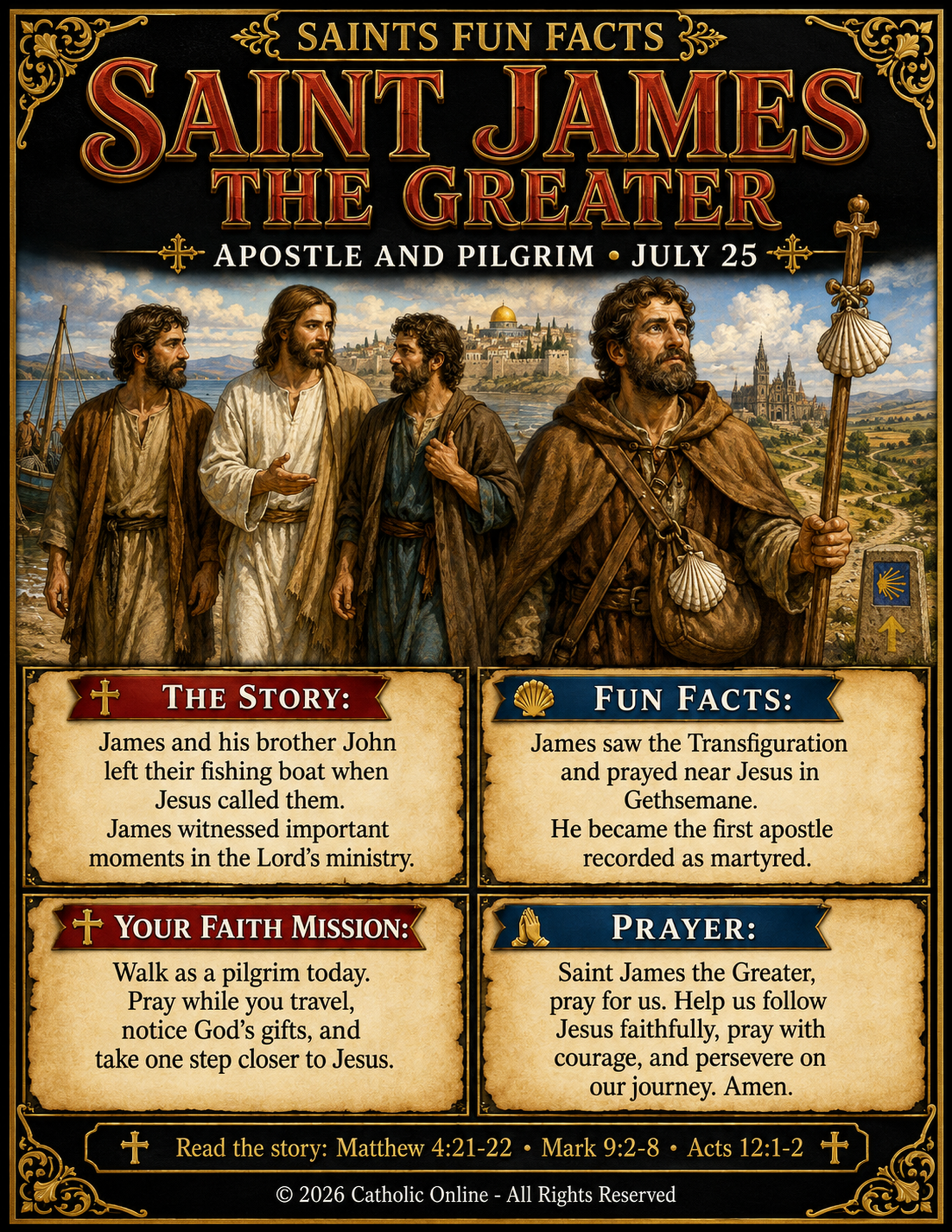 St. James the Greater Fun Fact Image