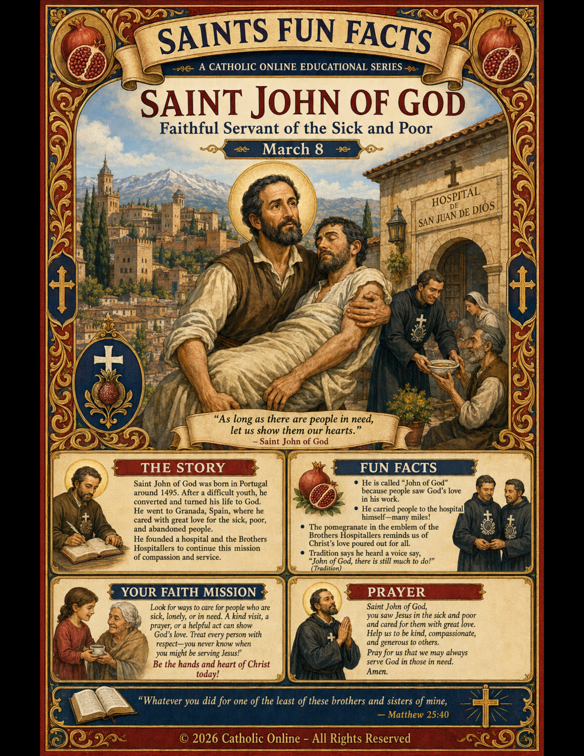 St. John of God Fun Fact Image