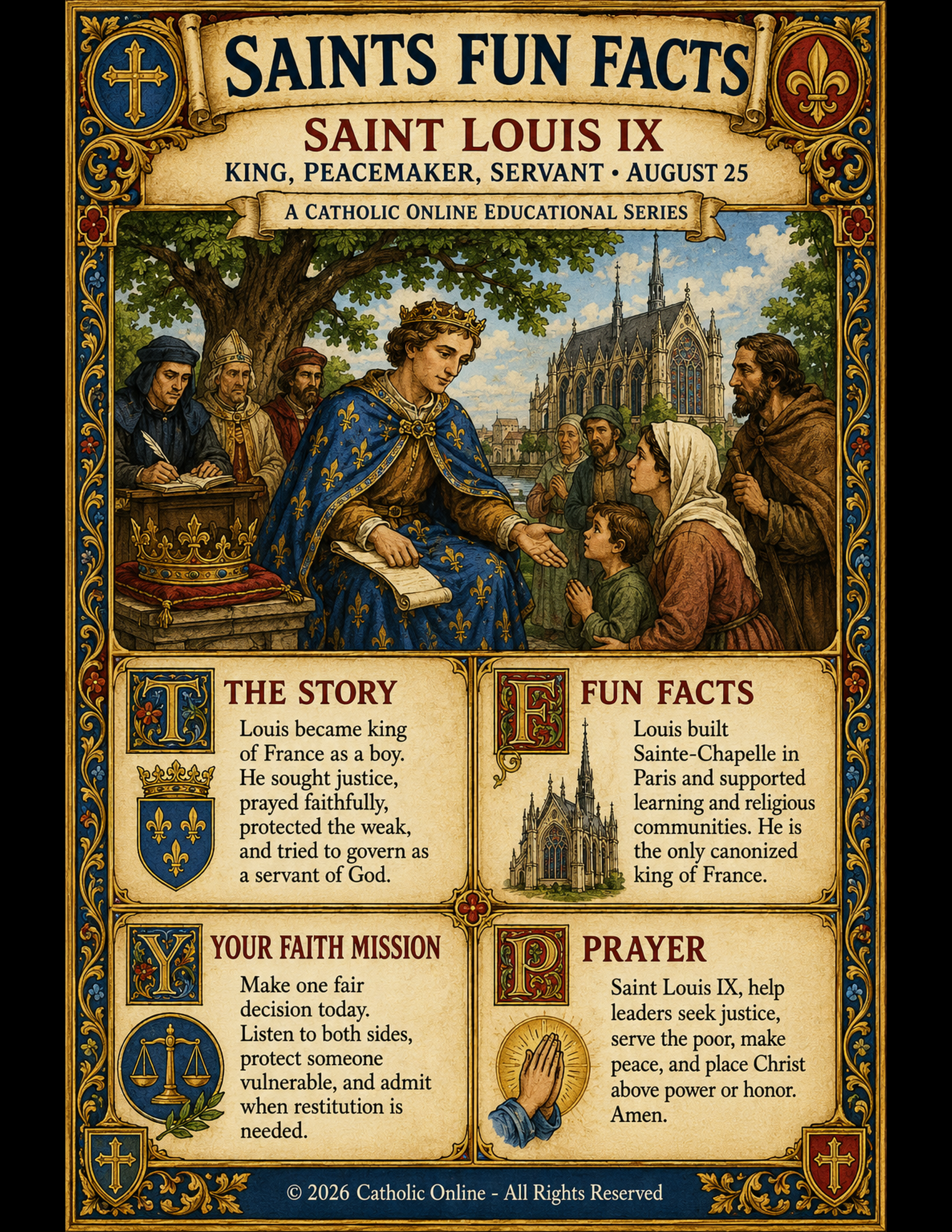 St. Louis IX Fun Fact Image