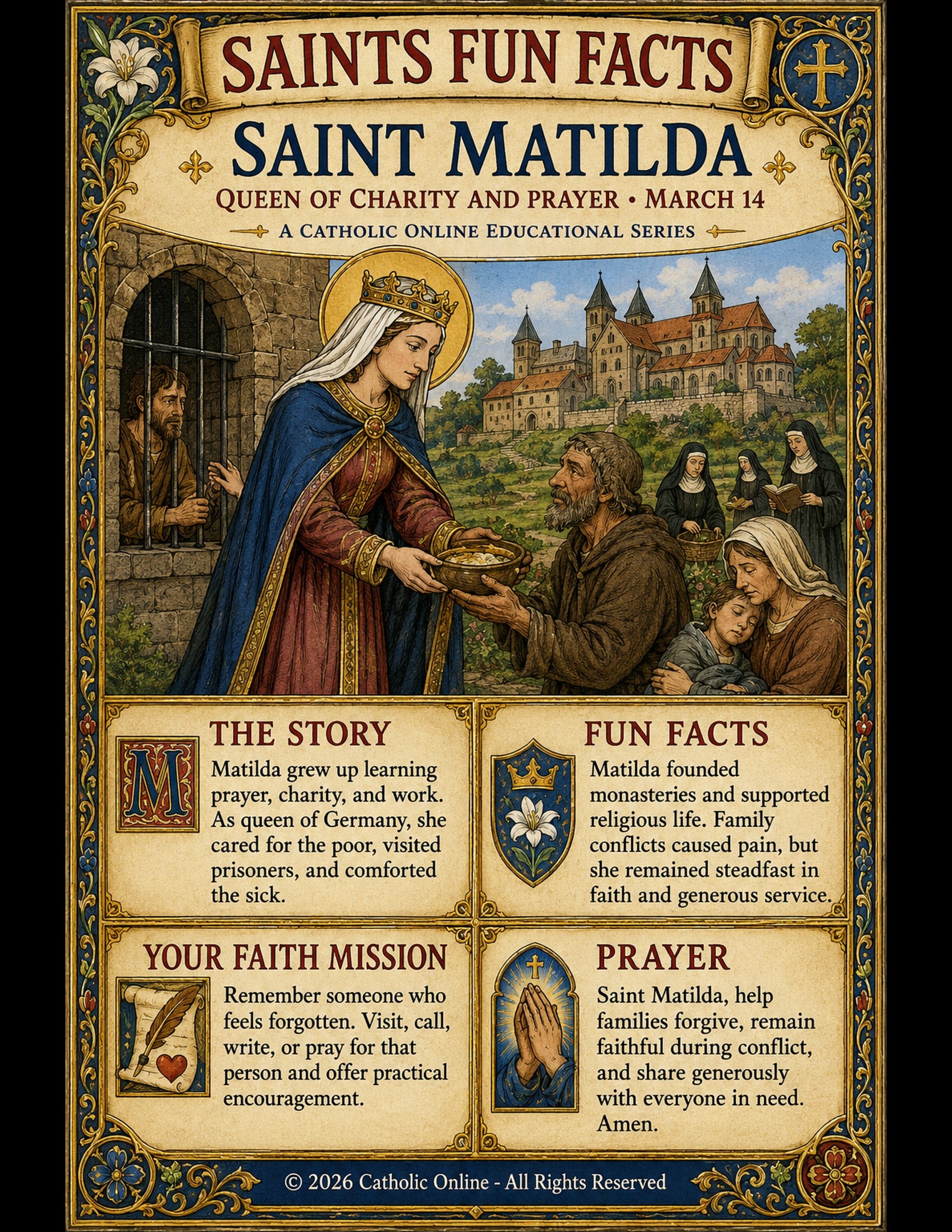 St. Matilda Fun Fact Image