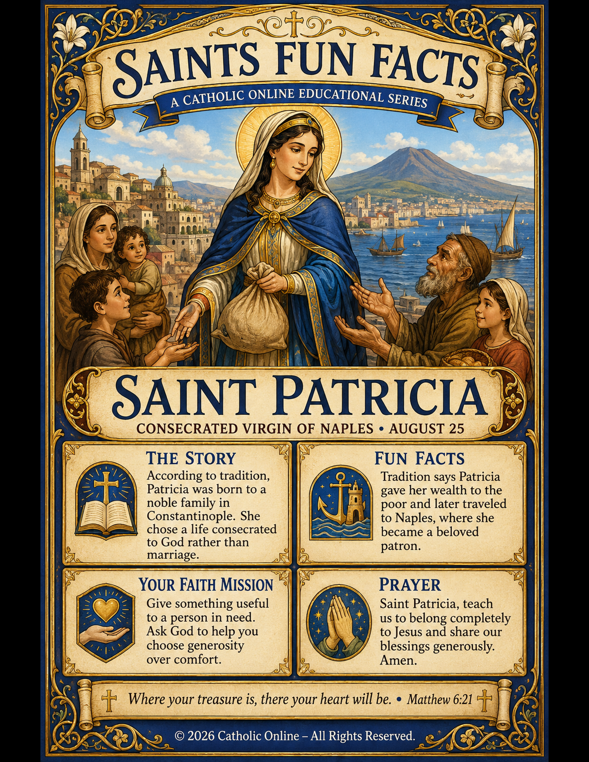 St. Patricia Fun Fact Image